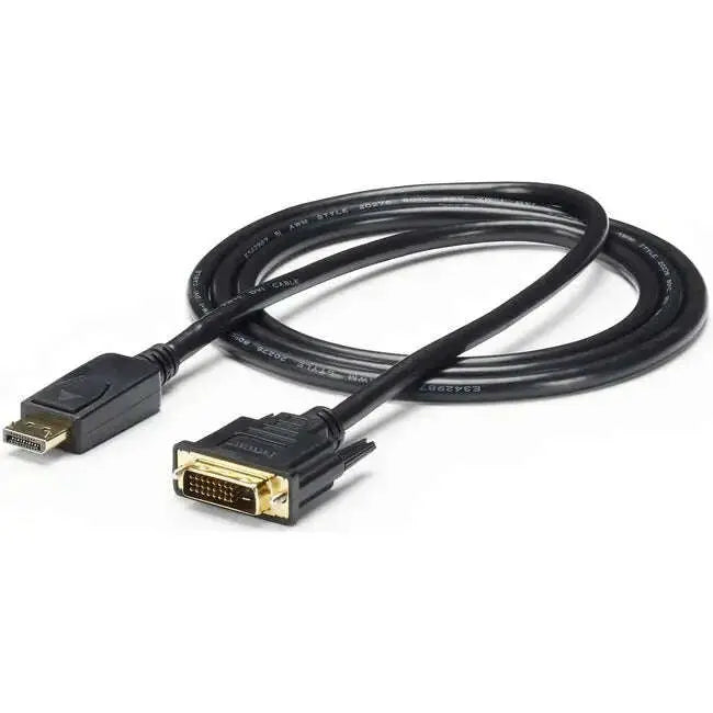 StarTech.com-DisplayPort-To-DVI-Cable-6-ft-2m-Passive-1080p-DP-to-DVI-Cable-DisplayPort-Adapter-Cable-StarTech.com-334507934
