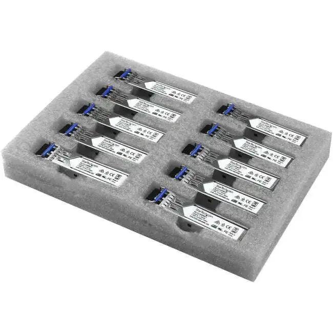 StarTech.com-Gigabit-Fiber-SFP-Transceiver-Module-Cisco-GLC-LH-SM-Compatible-SM-MM-LC-10km-550m-10-Pack-1000Base-LX-LH-Mini-GBIC-StarTech.com-335209321