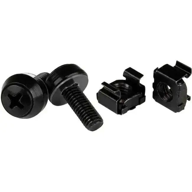 StarTech.com-M6-x-12mm-Screws-and-Cage-Nuts-50-Pack_-Black-M6-Mounting-Screws-_-Cage-Nuts-for-Server-Rack-_-Cabinet-StarTech.com-335129724