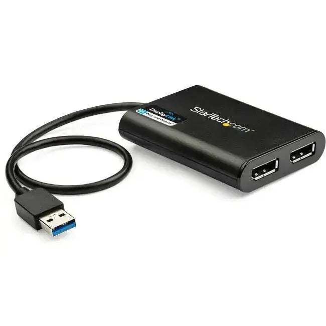 StarTech.com-USB-to-Dual-DisplayPort-Adapter-4K-60Hz-USB-3.0-5Gbps-USB-Dual-Monitor-Adapter-Dual-DisplayPort-Adapter-DisplayLink-Certified-StarTech.com-335098067