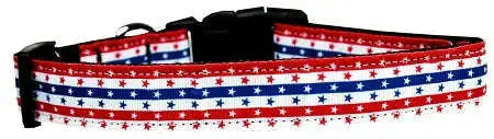 Stars-In-Stripes-Nylon-Dog-Collar-Large-GreatEagleInc-320024634