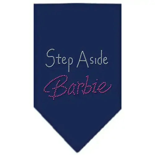 Step-Aside-Barbie-Rhinestone-Bandana-Navy-Blue-Small-GreatEagleInc-318974950