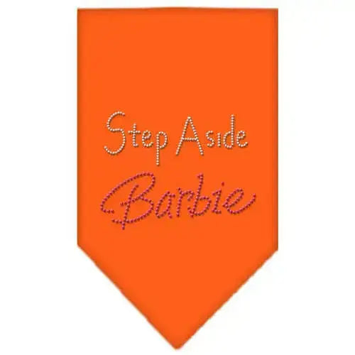 Step-Aside-Barbie-Rhinestone-Bandana-Orange-Small-GreatEagleInc-318975044