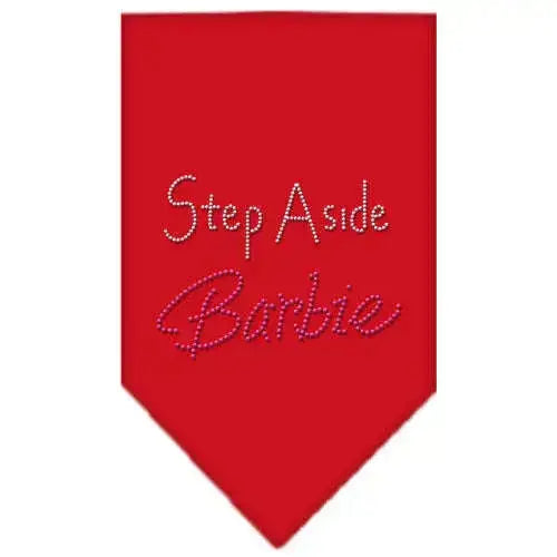 Step-Aside-Barbie-Rhinestone-Bandana-Red-Large-GreatEagleInc-319079882