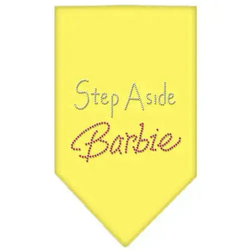 Step-Aside-Barbie-Rhinestone-Bandana-Yellow-Large-GreatEagleInc-319079577