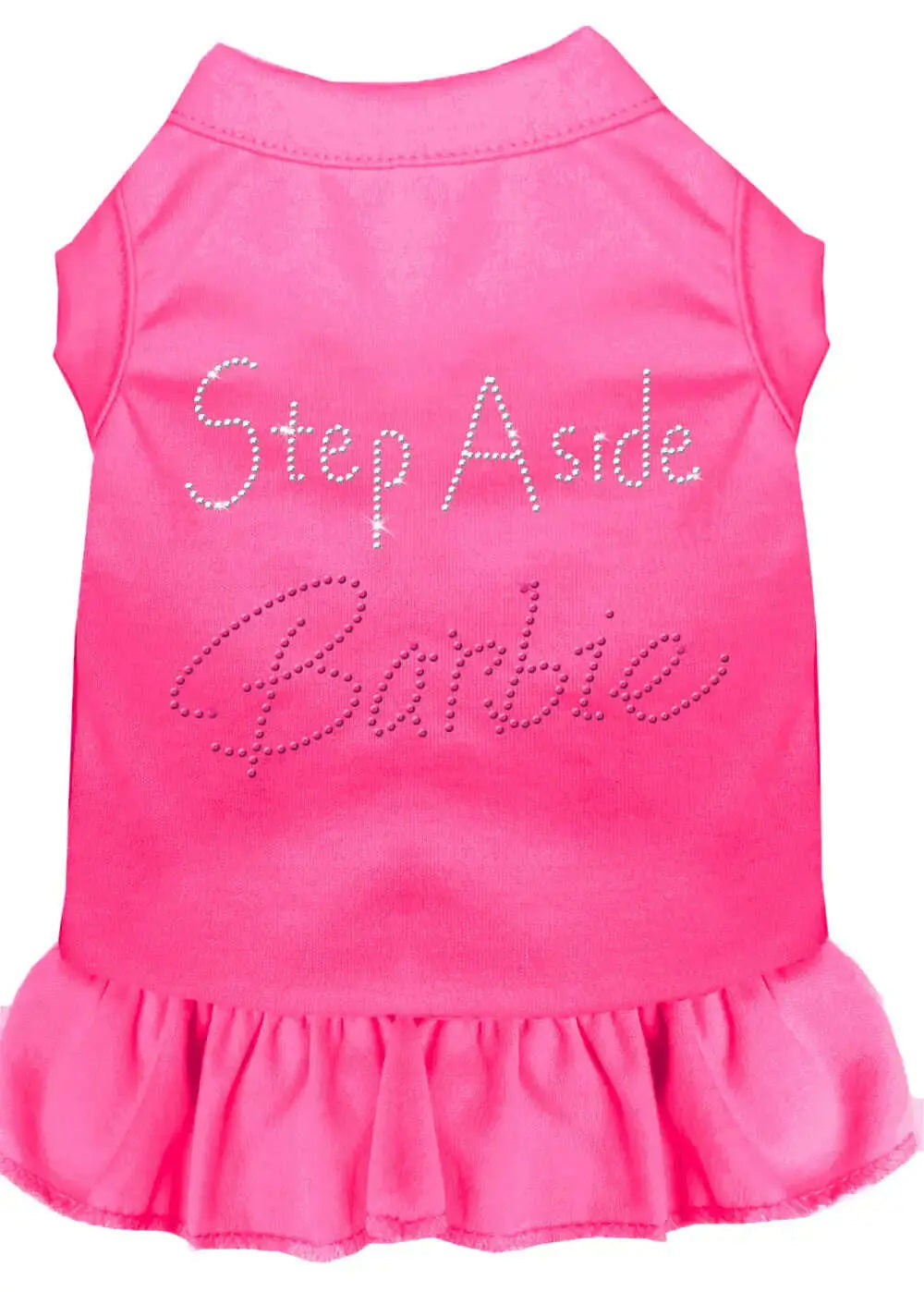 Step-Aside-Barbie-Rhinestone-Dress-Black-With-Bright-Pink-Med-GreatEagleInc-320212225