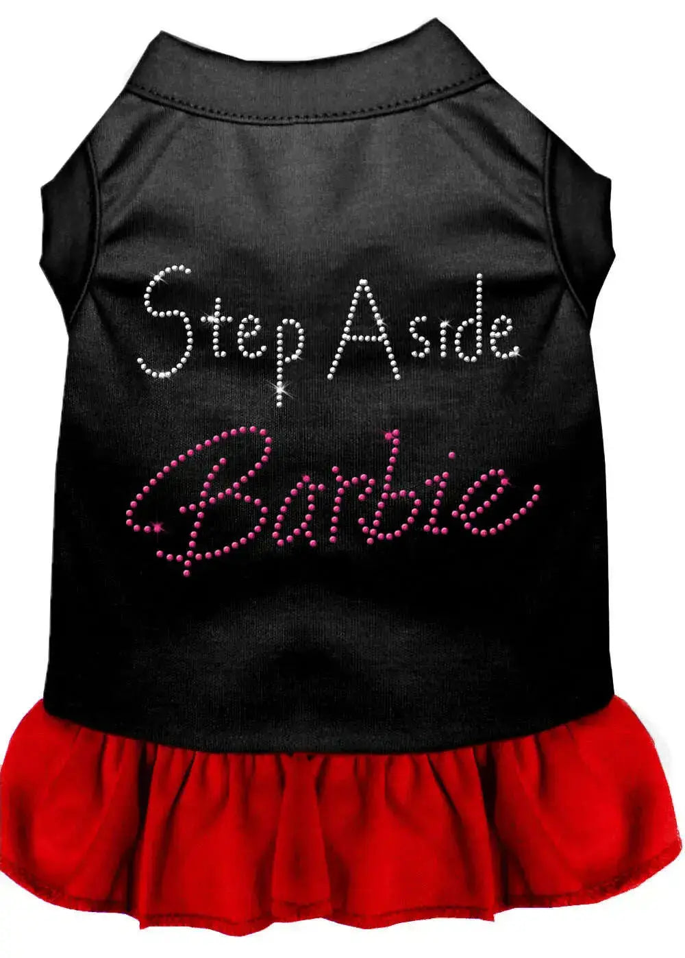 Step-Aside-Barbie-Rhinestone-Dress-Black-With-Red-Xxl-GreatEagleInc-318614088