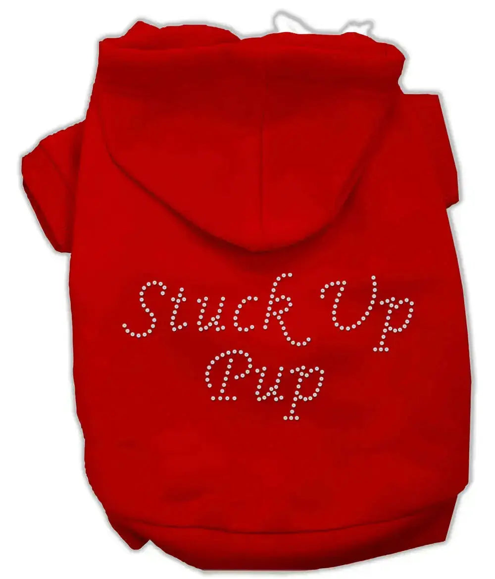 Stuck-Up-Pup-Hoodies-Red-Xl-GreatEagleInc-319569790