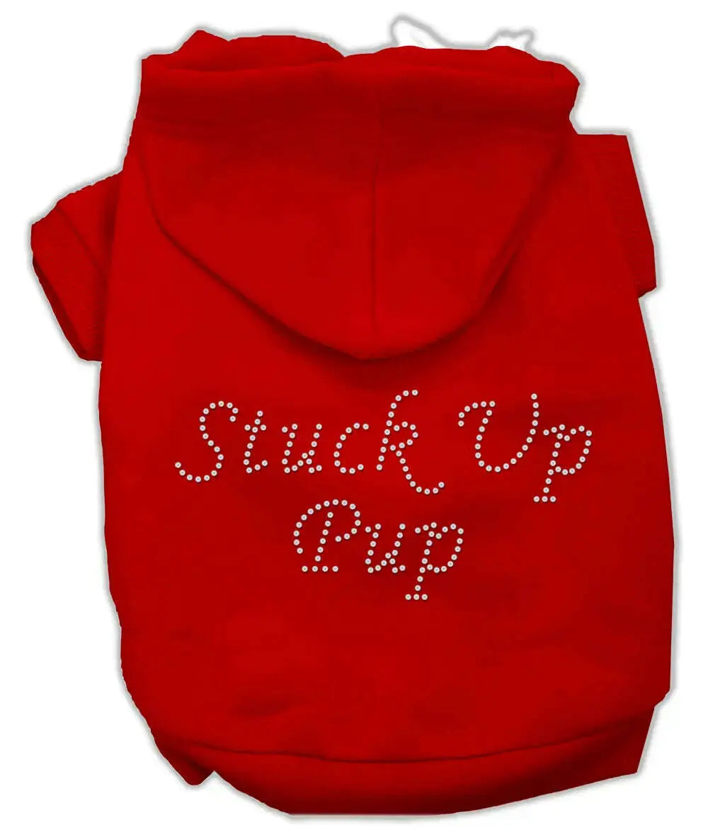 Stuck-Up-Pup-Hoodies-Red-Xl-GreatEagleInc-319569790
