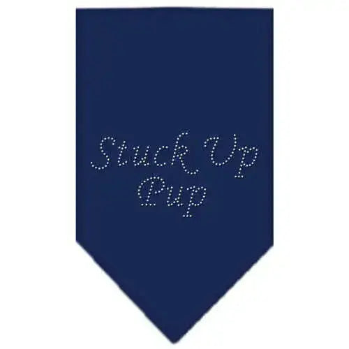 Stuck-Up-Pup-Rhinestone-Bandana-Navy-Blue-Large-GreatEagleInc-333939541