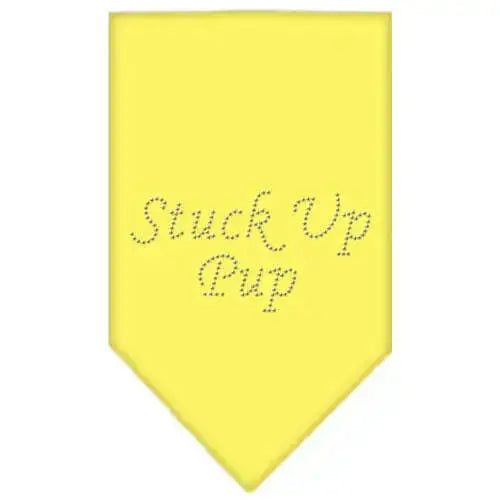 Stuck-Up-Pup-Rhinestone-Bandana-Yellow-Small-GreatEagleInc-319111818