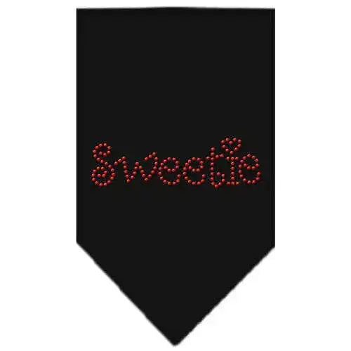 Sweetie-Rhinestone-Bandana-Black-Large-GreatEagleInc-319110462
