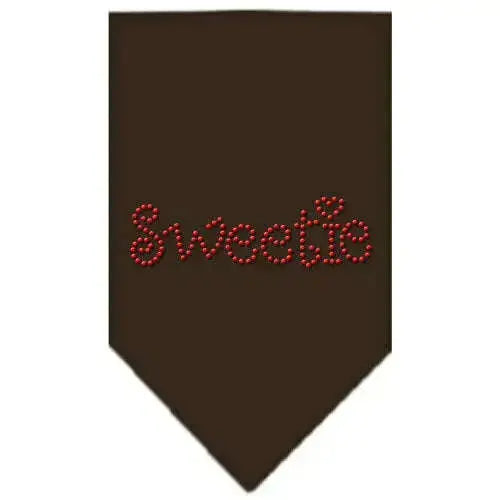 Sweetie-Rhinestone-Bandana-Cocoa-Small-GreatEagleInc-319109258