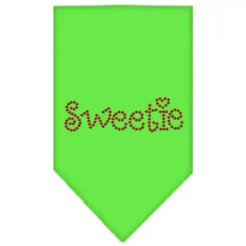 Sweetie-Rhinestone-Bandana-Lime-Green-Large-GreatEagleInc-319109947