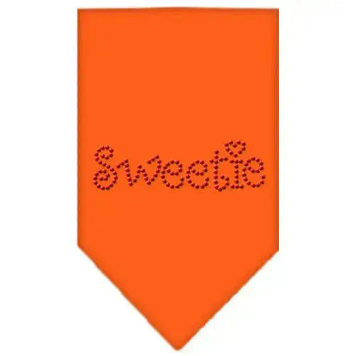 Sweetie-Rhinestone-Bandana-Orange-Small-GreatEagleInc-319108848