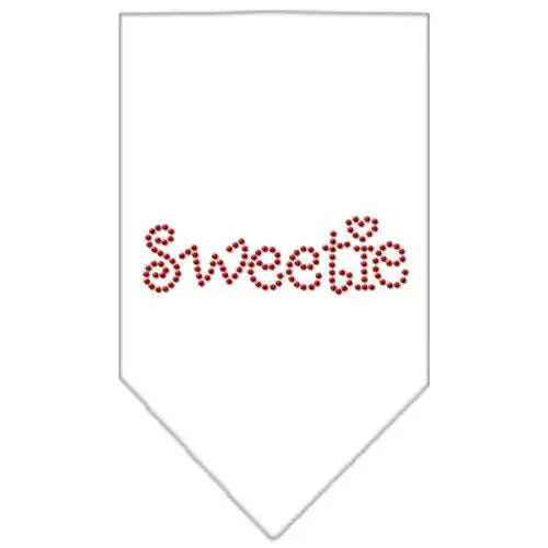 Sweetie-Rhinestone-Bandana-White-Small-GreatEagleInc-333784483