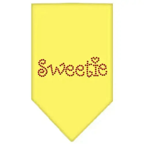 Sweetie-Rhinestone-Bandana-Yellow-Small-GreatEagleInc-319108662