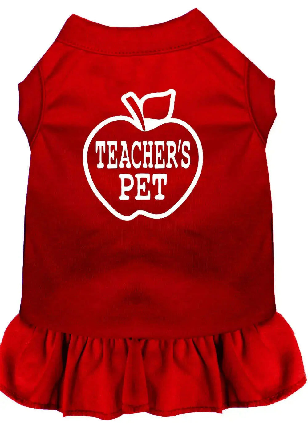 Teachers-Pet-Screen-Print-Dress-Red-Xs-GreatEagleInc-333750287
