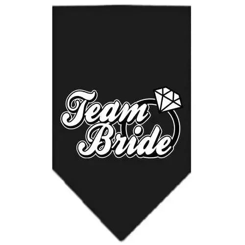 Team-Bride-Screen-Print-Bandana-Black-Large-GreatEagleInc-318960086