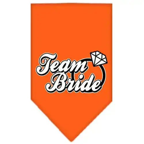 Team-Bride-Screen-Print-Bandana-Orange-Small-GreatEagleInc-318961946