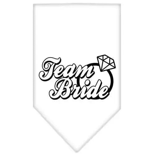 Team-Bride-Screen-Print-Bandana-White-Small-GreatEagleInc-318962331