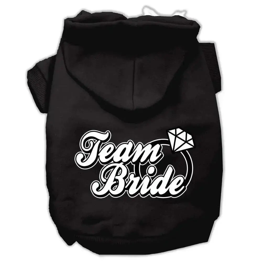 Team-Bride-Screen-Print-Pet-Hoodies-Black-Size-Xxl-GreatEagleInc-318638739