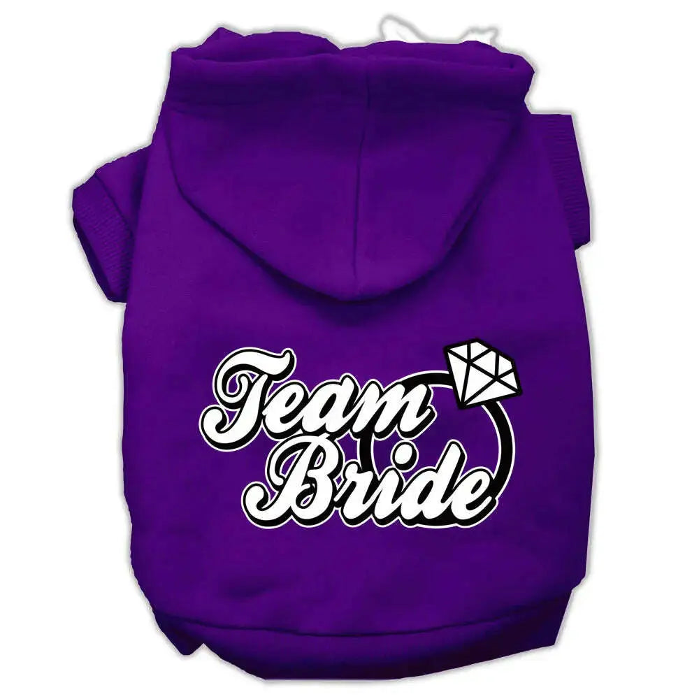Team-Bride-Screen-Print-Pet-Hoodies-Purple-Size-Xxxl-GreatEagleInc-319735760