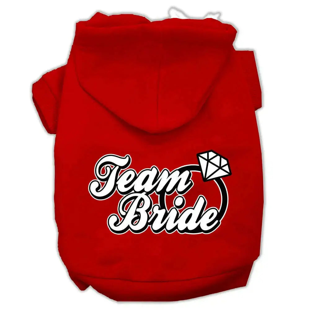 Team-Bride-Screen-Print-Pet-Hoodies-Red-Size-Xxxl-GreatEagleInc-319735685