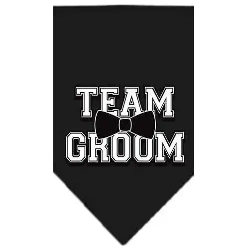 Team-Groom-Screen-Print-Bandana-Black-Large-GreatEagleInc-318962598
