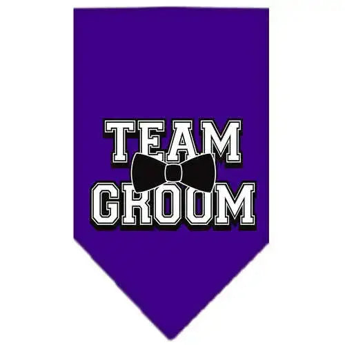 Team-Groom-Screen-Print-Bandana-Purple-Small-GreatEagleInc-318964893