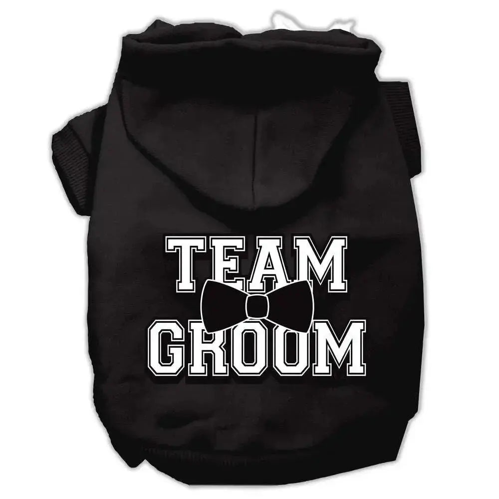 Team-Groom-Screen-Print-Pet-Hoodies-Black-Size-Sm-GreatEagleInc-319733419