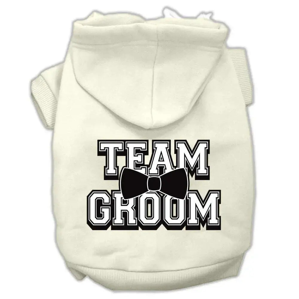 Team-Groom-Screen-Print-Pet-Hoodies-Cream-Size-Xs-GreatEagleInc-319731017
