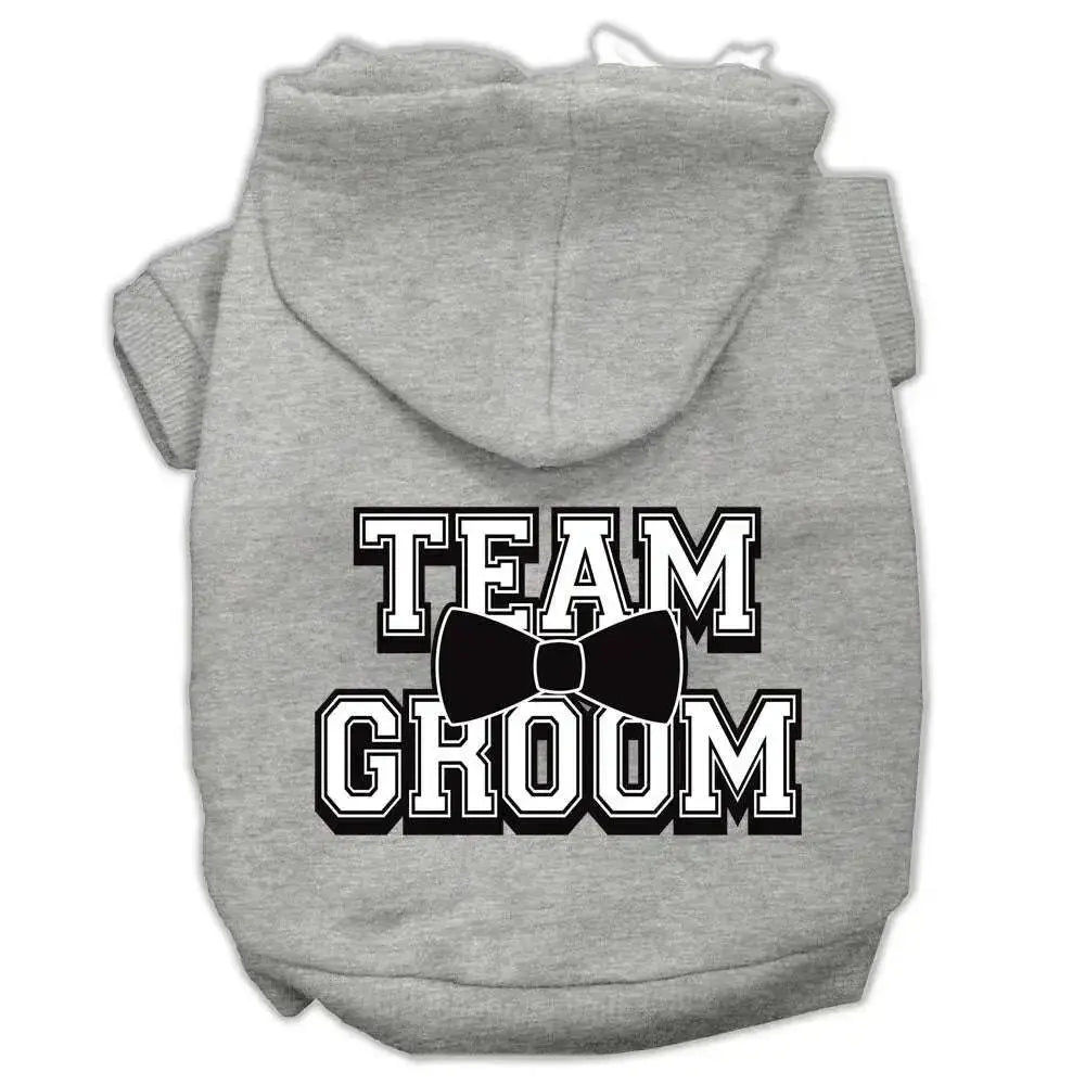 Team-Groom-Screen-Print-Pet-Hoodies-Grey-Size-Med-GreatEagleInc-319733969