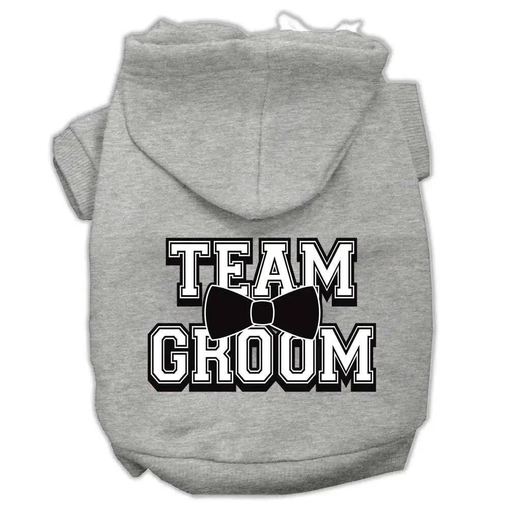 Team-Groom-Screen-Print-Pet-Hoodies-Grey-Size-Xl-GreatEagleInc-319731939