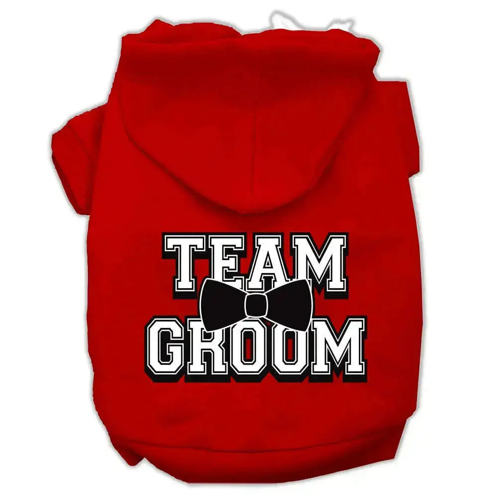 Team-Groom-Screen-Print-Pet-Hoodies-Red-Size-Sm-GreatEagleInc-319732698