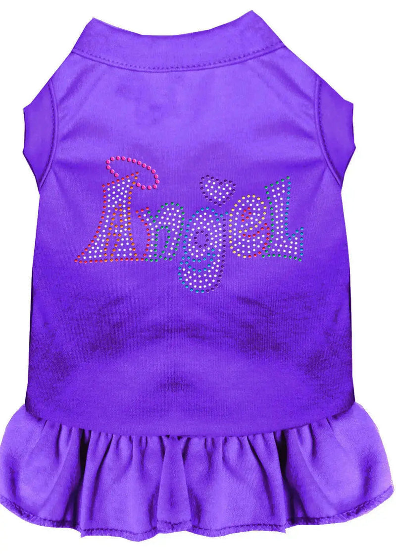 Technicolor-Angel-Rhinestone-Pet-Dress-Purple-Lg-GreatEagleInc-319277683