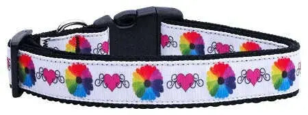 Technicolor-Love-Nylon-Cat-Collar-GreatEagleInc-333868222