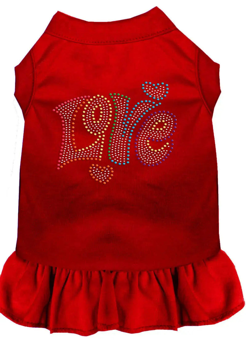 Technicolor-Love-Rhinestone-Pet-Dress-Red-Med-GreatEagleInc-320066853