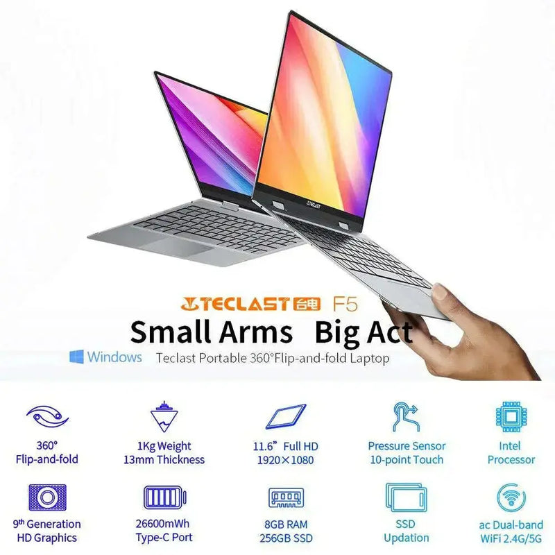 Teclast-F5-Laptop-Intel-8GB-RAM-256GB-SSD-Windows10-1920_1080-Quick-Charge-360-Rotating-Touch-Screen-11.6_-Notebook-PC-GreatEagleInc-317593240