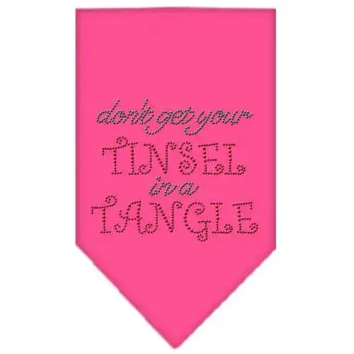 Tinsel-In-A-Tangle-Rhinestone-Bandana-Bright-Pink-Small-GreatEagleInc-318548428