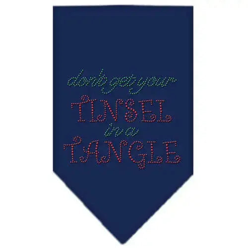Tinsel-In-A-Tangle-Rhinestone-Bandana-Navy-Blue-Small-GreatEagleInc-333872529