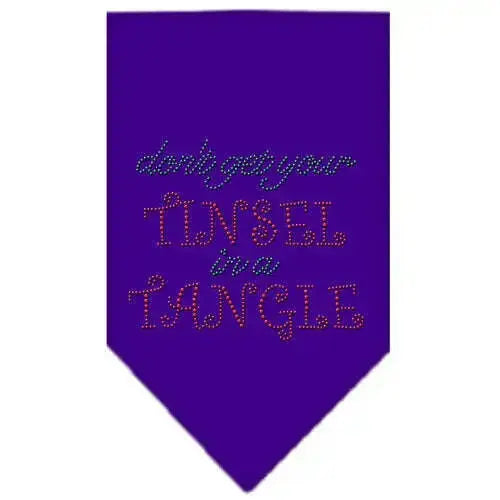 Tinsel-In-A-Tangle-Rhinestone-Bandana-Purple-Large-GreatEagleInc-333683712