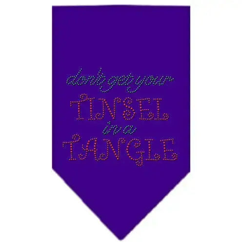 Tinsel-In-A-Tangle-Rhinestone-Bandana-Purple-Large-GreatEagleInc-333683712