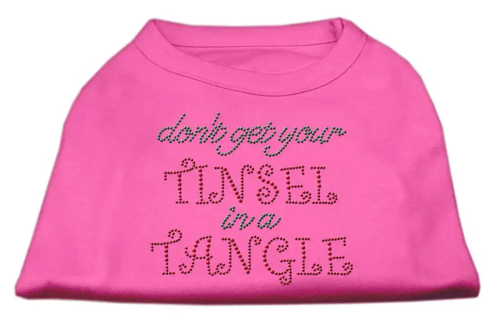 Tinsel-In-A-Tangle-Rhinestone-Dog-Shirt-Bright-Pink-Xxl-GreatEagleInc-333763527