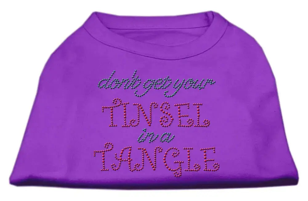 Tinsel-In-A-Tangle-Rhinestone-Dog-Shirt-Purple-Xxl-GreatEagleInc-318719850