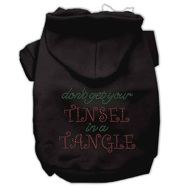 Tinsel-In-A-Tangle-Rhinestone-Hoodies-Black-L-GreatEagleInc-333629674