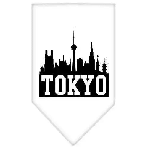 Tokyo-Skyline-Screen-Print-Bandana-White-Large-GreatEagleInc-318504875