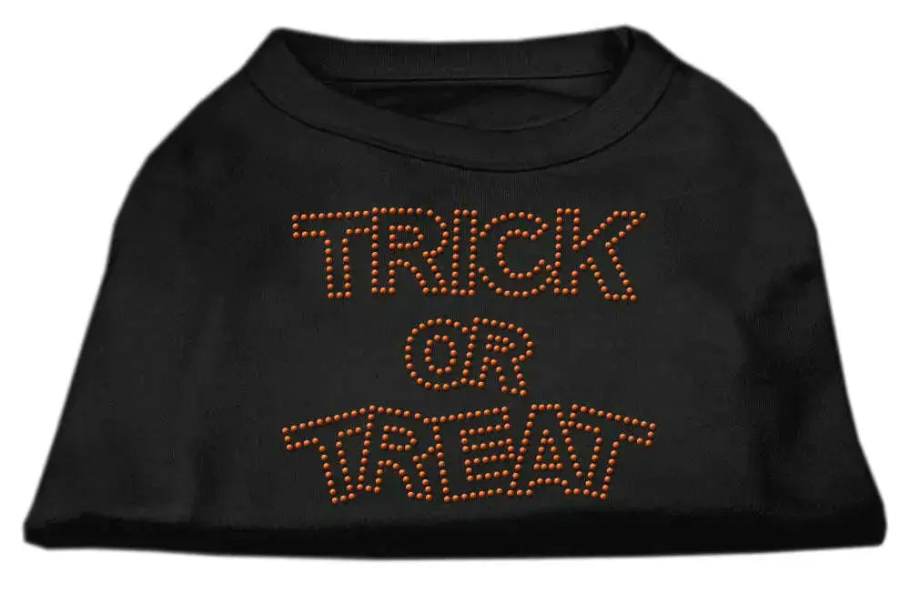 Trick-Or-Treat-Rhinestone-Shirts-Black-M-GreatEagleInc-319099698