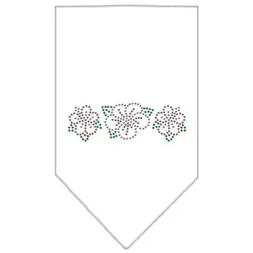 Tropical-Flower-Rhinestone-Bandana-White-Small-GreatEagleInc-319107083