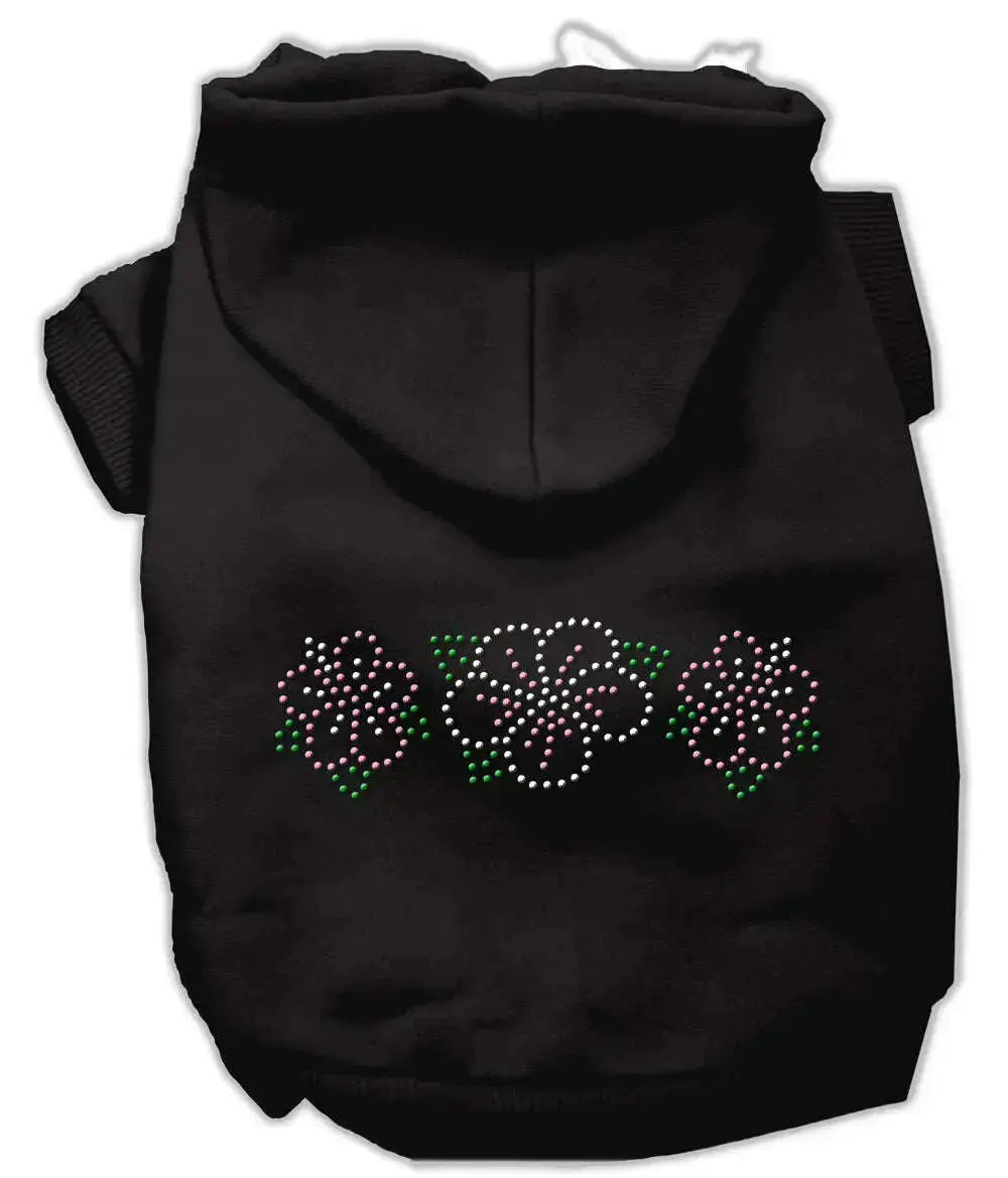 Tropical-Flowers-Rhinestone-Hoodies-Black-Xxl-GreatEagleInc-318732460